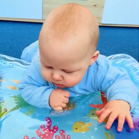 ⭐ Baba vízi játszószőnyeg